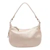Liu •jo Medium Logo Hobo Bag In Gold