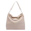 Liu •jo Medium Logo Hobo Bag In Sand