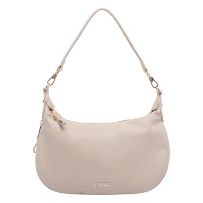 LIU •JO MEDIUM LOGO HOBO BAG