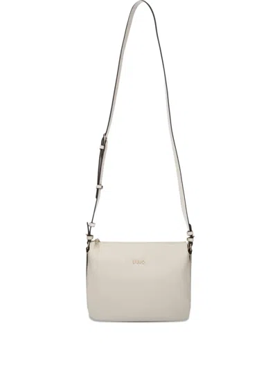 Liu •jo Medium Logo-lettering Cross Body Bag In Orange
