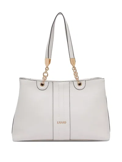 Liu •jo Medium Logo-lettering Shoulder Bag In Pattern