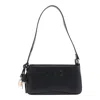 Liu •jo Logo Medium Shoulder Bag In Black