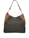Liu •jo Medium Monogram-pattern Tote Bag In Brown
