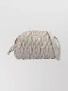 Liu •jo Medium Quilted Shoulder Bag With Adaptable Strap In Gray