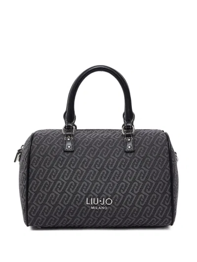 Liu •jo Medium Shoulder Bag In Gray