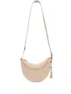 Liu •jo Medium Tassel Crescent Cross Body Bag In Neutral