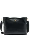 Liu •jo Medium Tote Bag With Charm In Black