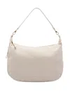 Liu •jo Medium Zip-detail Shoulder Bag In White