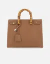 Liu •jo Liu Jo Melek Handbag With Bamboo Handle