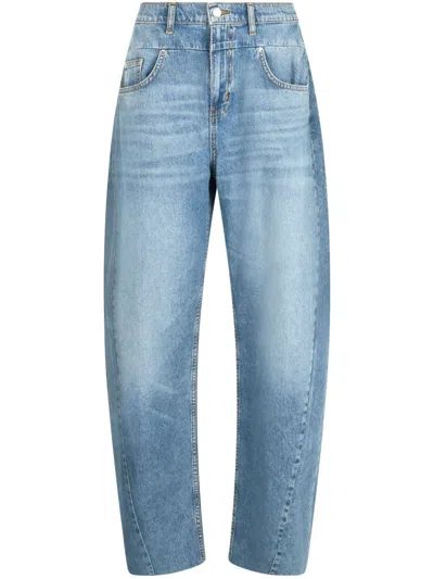 Liu •jo Cotton Jeans In Blue