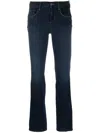 Liu •jo Mid-rise Bootcut Jeans In Blue