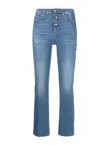 LIU •JO MID-RISE CROPPED JEANS