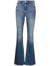 Liu •jo Halbhohe Schlagjeans In Blue