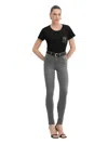 Liu •jo Mid-rise Skinny Trousers In Gray