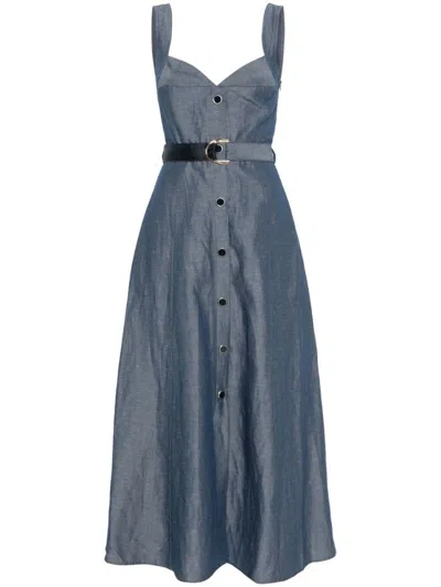 Liu •jo Midi Dress With Sweetheart Neckline