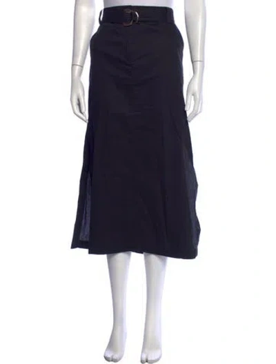 Pre-owned Liu •jo Midi Length Skirt In Blue