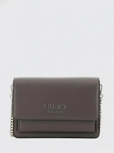 LIU •JO MINI BAG LIU JO WOMAN COLOR GREY,H25905020