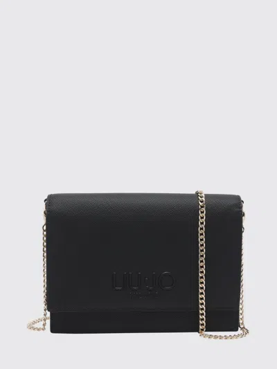 Liu •jo Liu Jo Mini Faux Leather Bag In Brown
