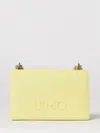 Liu •jo Liu Jo Saffiano Faux Leather Bag In Black