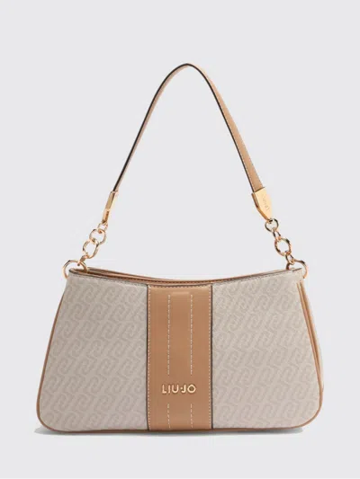LIU •JO LIU JO SHOULDER BAG WOMAN COLOR BEIGE