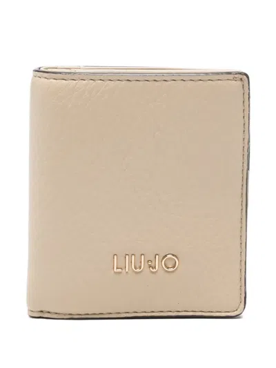 Liu •jo Mini Caliwen Wallet In Neutral