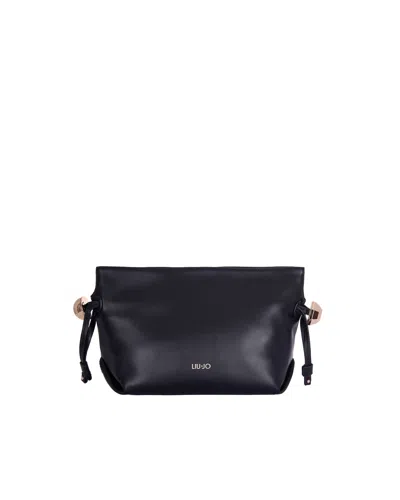 Liu •jo Liu Jo Mini Chic Tote Bag In Black