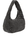 Liu •jo Mini Embellished Shoulder Bag In Black