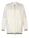 Liu •jo Monogram-pattern Jacket In White