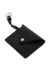 Liu •jo Monogram Stripe Cross Body Bag In Black