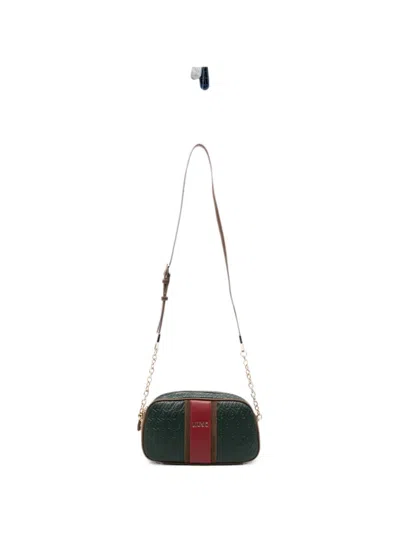 Liu •jo Monogram-embossed Logo-plaque Tote Bag In Black