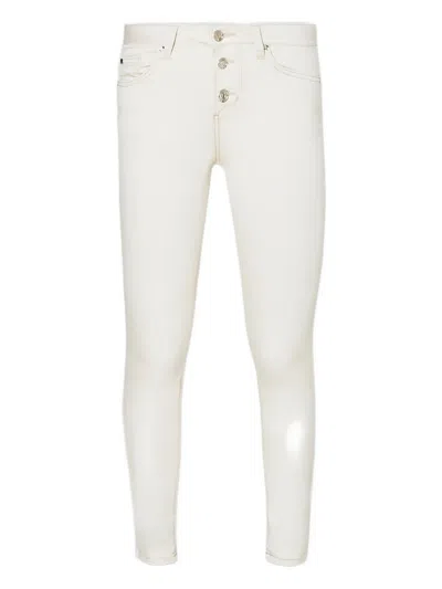 Liu •jo Monroe Cotton Jeans In White