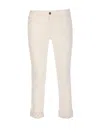 Liu •jo Cropped Pants In White