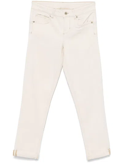 Liu •jo Monroe Jeans In Beige