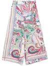 Liu •jo Liu Jo Multicolor Lightweight Trousers In Multicolour