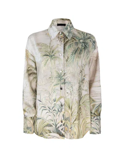 Liu •jo Liu Jo Multicolor Printed Shirt In Multicolour