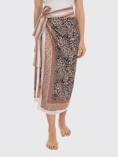 Liu •jo Liu Jo Neck Scarf Woman In Brown