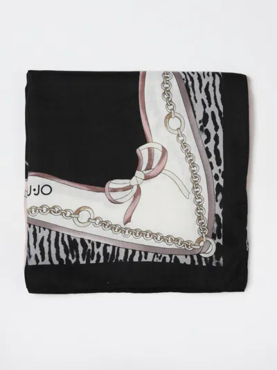 Liu •jo Neck Scarf Woman Liu Jo In Black