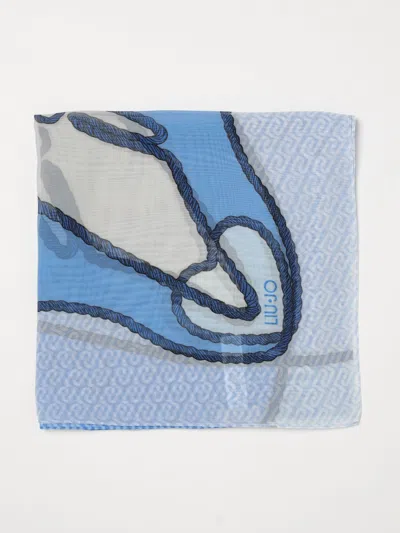 Liu •jo Neck Scarf Woman Liu Jo In Blue