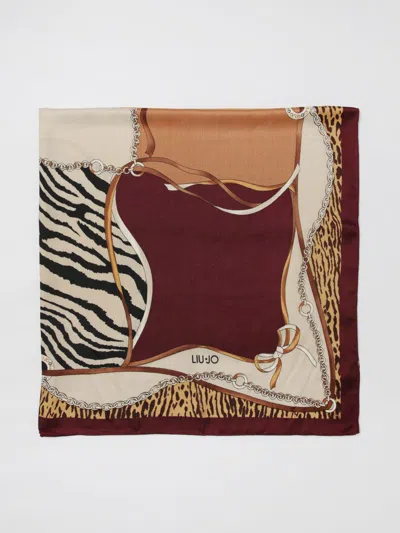 Liu •jo Neck Scarf Woman Liu Jo In Brown