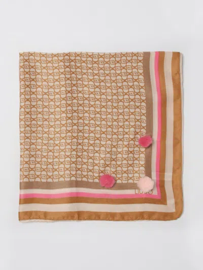 Liu •jo Neck Scarf Woman Liu Jo In Brown