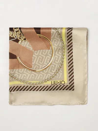 Liu •jo Neck Scarf Woman Liu Jo In Brown