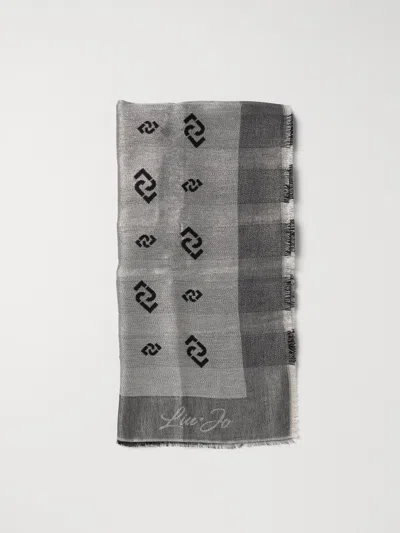 Liu •jo Neck Scarf Woman Liu Jo In Gray