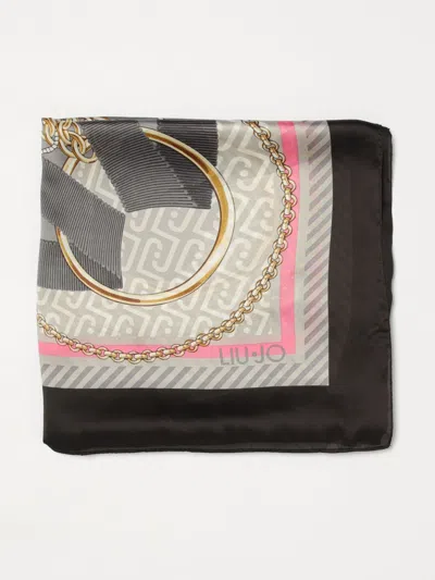 Liu •jo Neck Scarf Woman Liu Jo In Metallic