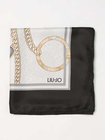 Liu •jo Neck Scarf Woman Liu Jo In Metallic