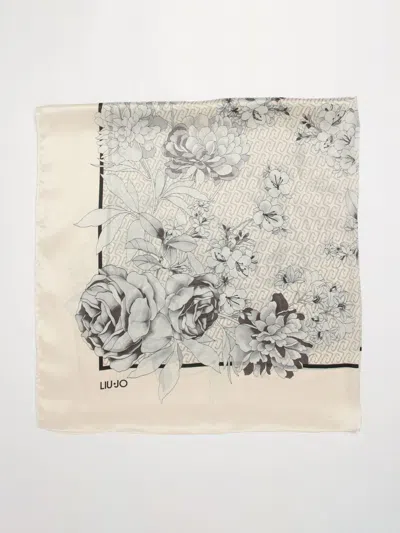 Liu •jo Neck Scarf Woman Liu Jo In Neutral