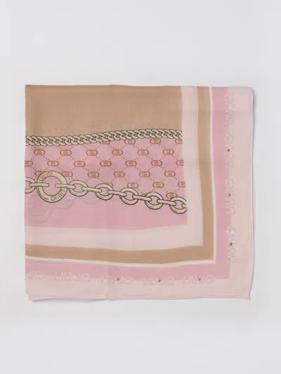 Liu •jo Neck Scarf Woman Liu Jo In Pink