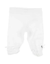 Liu •jo Babies'  Newborn Girl Leggings White Size 3 Cotton, Elastane