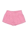 Liu •jo Newborn Girl Shorts & Bermuda Shorts Antique Rose Size 3 Cotton, Polyester In Pink