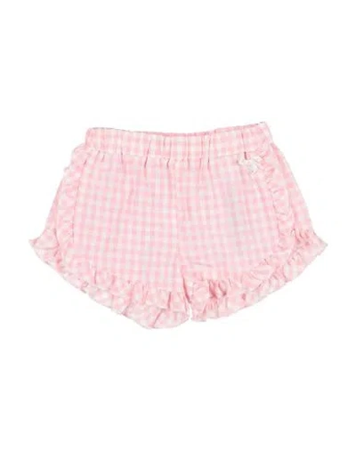 Liu •jo Babies'  Newborn Girl Shorts & Bermuda Shorts Pink Size 3 Cotton, Polyester