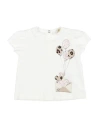 Liu •jo Newborn Girl T-shirt White Size 3 Cotton, Elastane In White